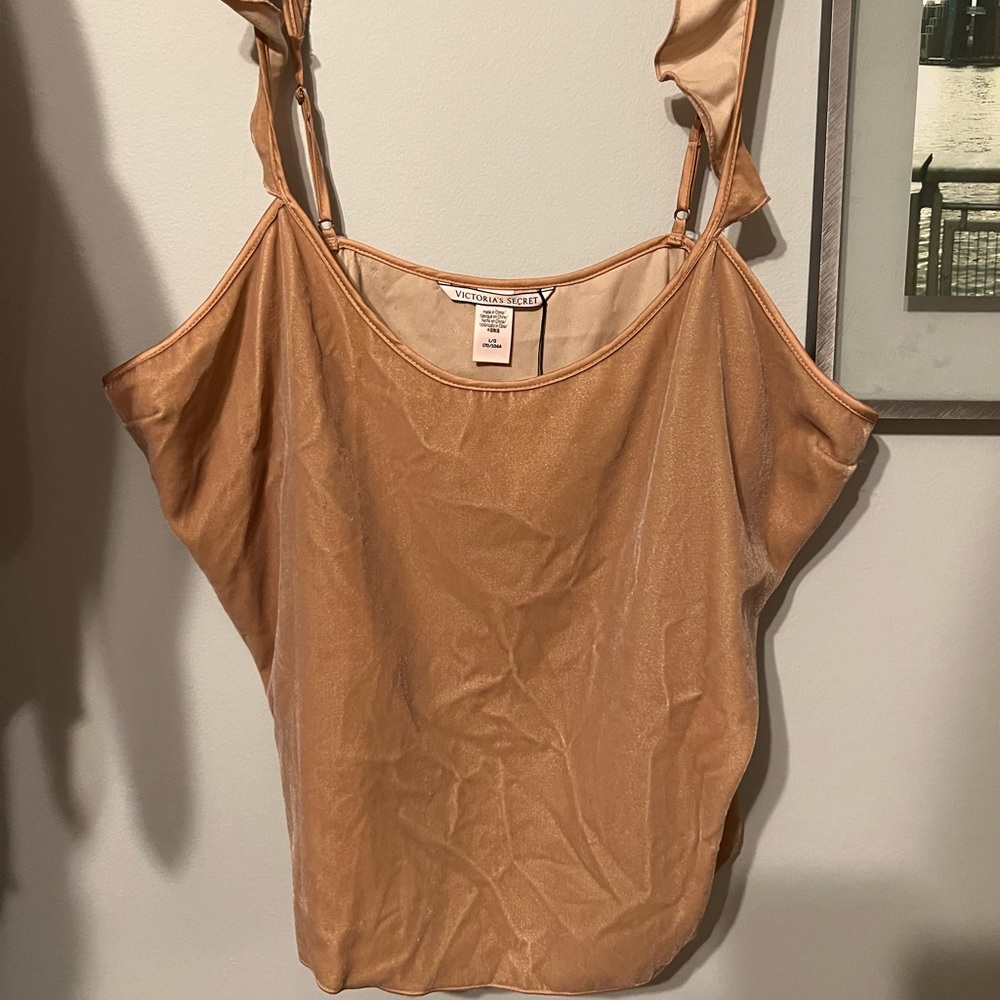 Victorias Secret Velvet Pink Top